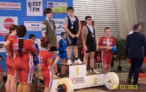 2 podiums en haltérophilie aux championnats Grand Est à Durstel